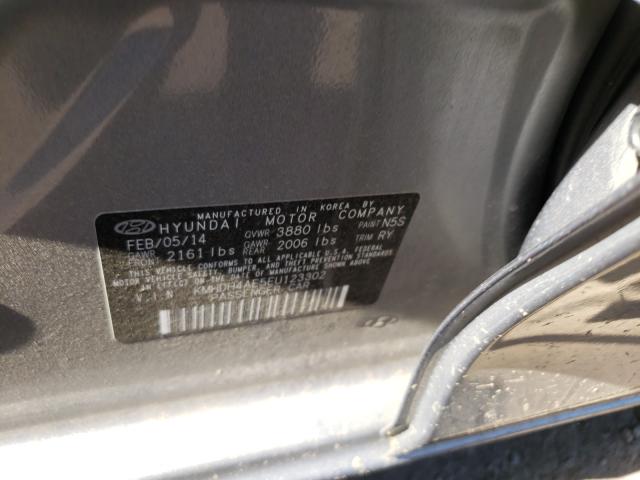 Photo 9 VIN: KMHDH4AE5EU123302 - HYUNDAI ELANTRA SE 