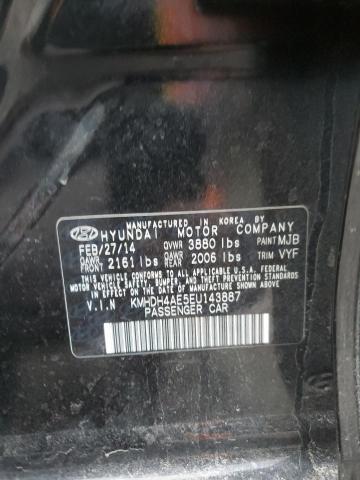 Photo 11 VIN: KMHDH4AE5EU143887 - HYUNDAI ELANTRA 