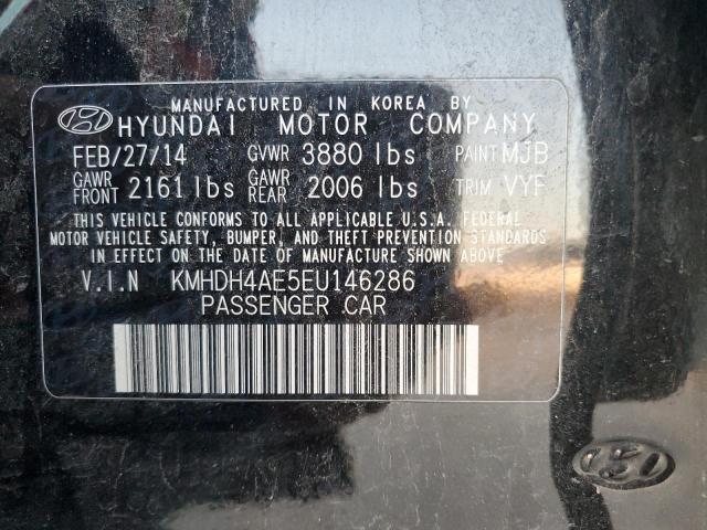 Photo 12 VIN: KMHDH4AE5EU146286 - HYUNDAI ELANTRA SE 