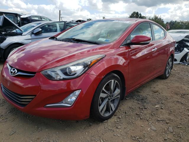 Photo 1 VIN: KMHDH4AE5EU203800 - HYUNDAI ELANTRA SE 