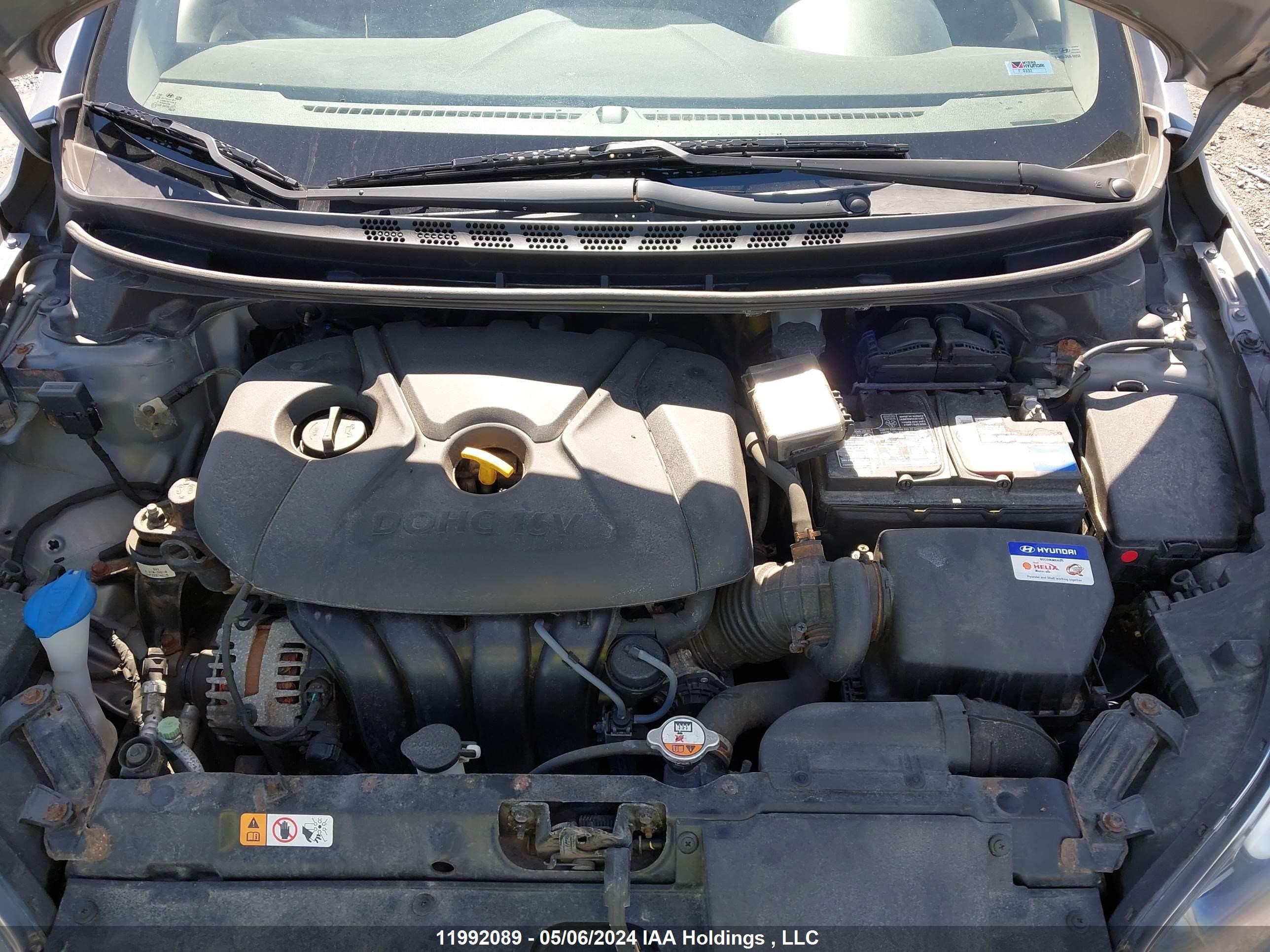 Photo 9 VIN: KMHDH4AE5FU266512 - HYUNDAI ELANTRA 