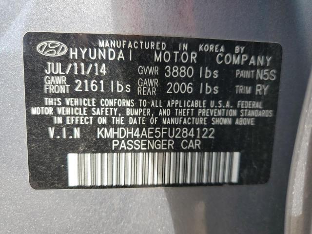 Photo 11 VIN: KMHDH4AE5FU284122 - HYUNDAI ELANTRA SE 