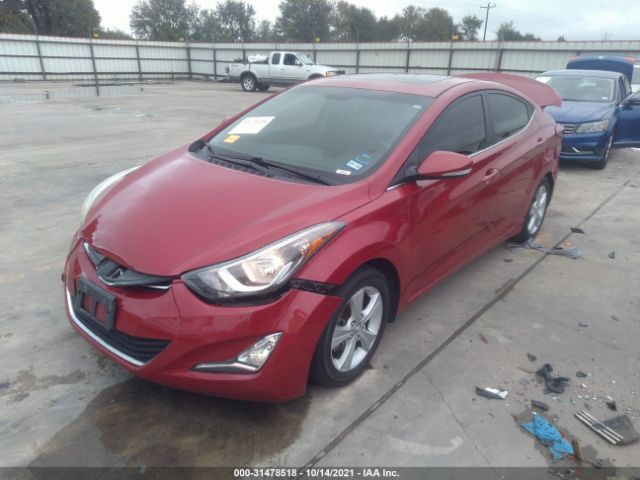 Photo 1 VIN: KMHDH4AE5GU481566 - HYUNDAI ELANTRA 