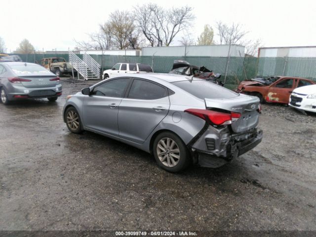 Photo 2 VIN: KMHDH4AE5GU490073 - HYUNDAI ELANTRA 