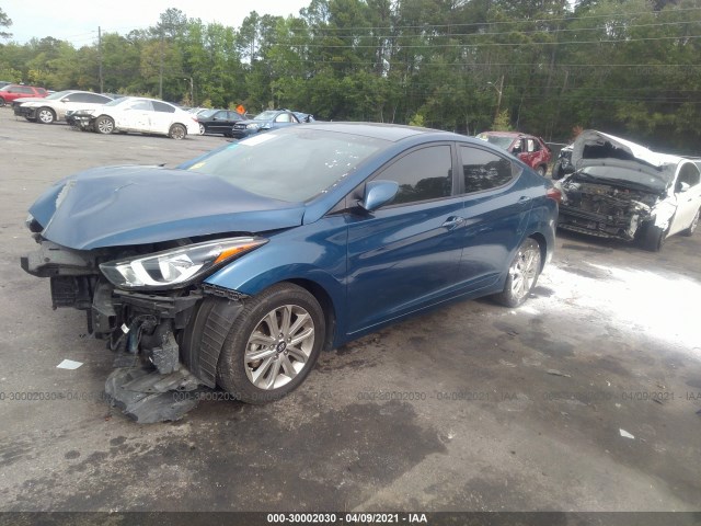 Photo 1 VIN: KMHDH4AE5GU490137 - HYUNDAI ELANTRA 