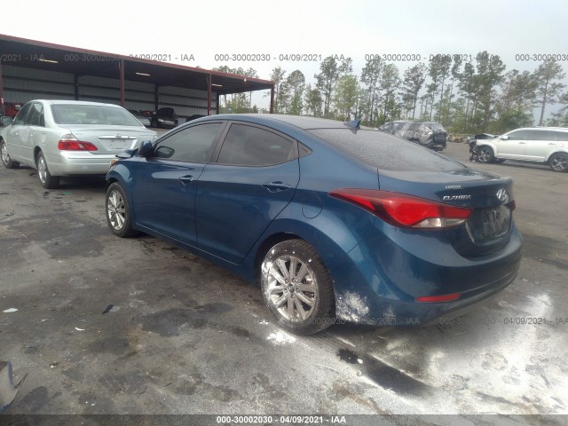 Photo 2 VIN: KMHDH4AE5GU490137 - HYUNDAI ELANTRA 