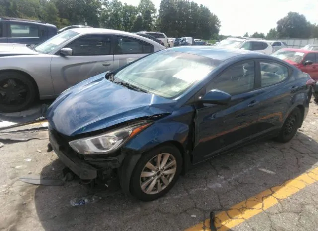 Photo 1 VIN: KMHDH4AE5GU492681 - HYUNDAI ELANTRA 