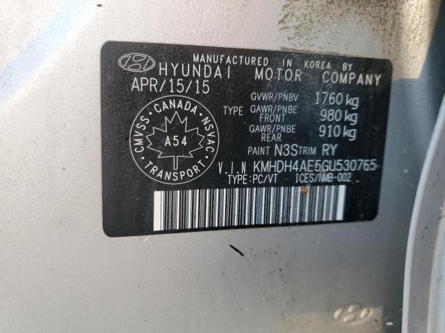 Photo 11 VIN: KMHDH4AE5GU530765 - HYUNDAI ELANTRA SE 