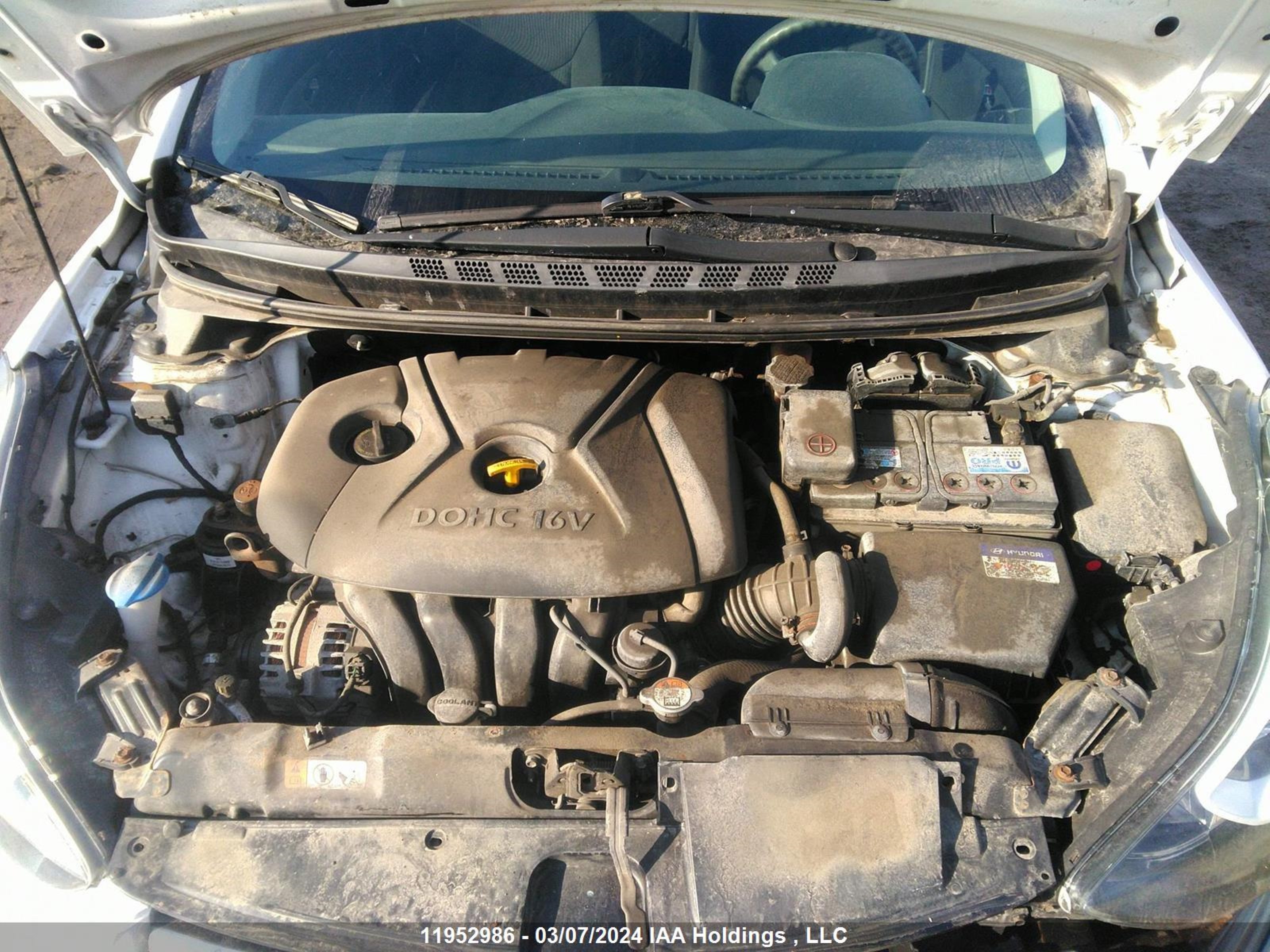 Photo 9 VIN: KMHDH4AE5GU591615 - HYUNDAI ELANTRA 