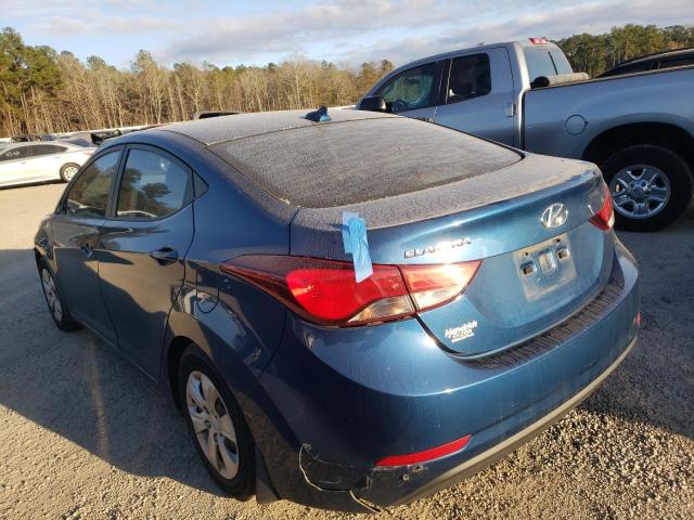 Photo 2 VIN: KMHDH4AE5GU619428 - HYUNDAI ELANTRA SE 