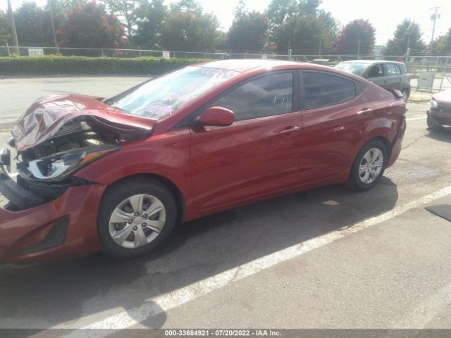 Photo 1 VIN: KMHDH4AE5GU625049 - HYUNDAI ELANTRA 