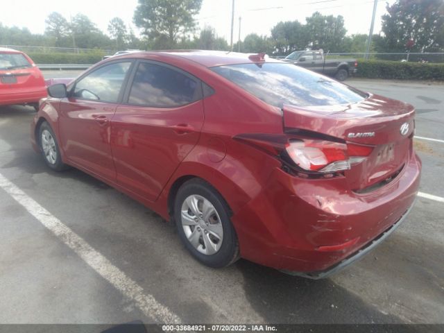 Photo 2 VIN: KMHDH4AE5GU625049 - HYUNDAI ELANTRA 