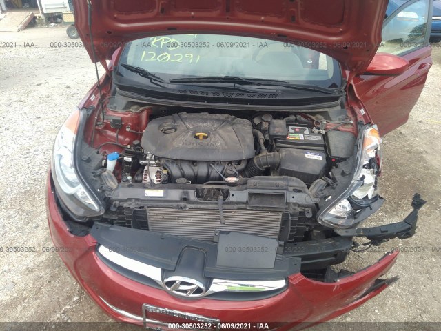 Photo 9 VIN: KMHDH4AE6BU120291 - HYUNDAI ELANTRA 