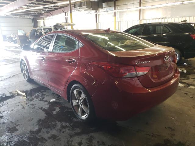 Photo 2 VIN: KMHDH4AE6BU151301 - HYUNDAI ELANTRA GL 