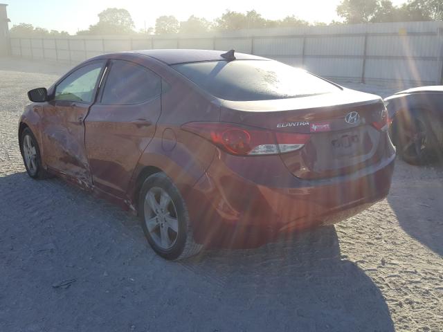 Photo 2 VIN: KMHDH4AE6CU265414 - HYUNDAI ELANTRA GL 