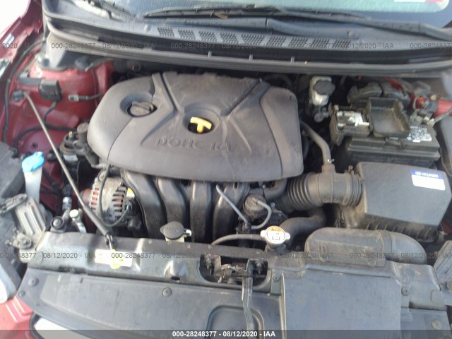 Photo 9 VIN: KMHDH4AE6CU310822 - HYUNDAI ELANTRA 