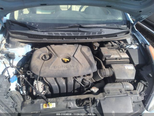 Photo 9 VIN: KMHDH4AE6CU316345 - HYUNDAI ELANTRA 