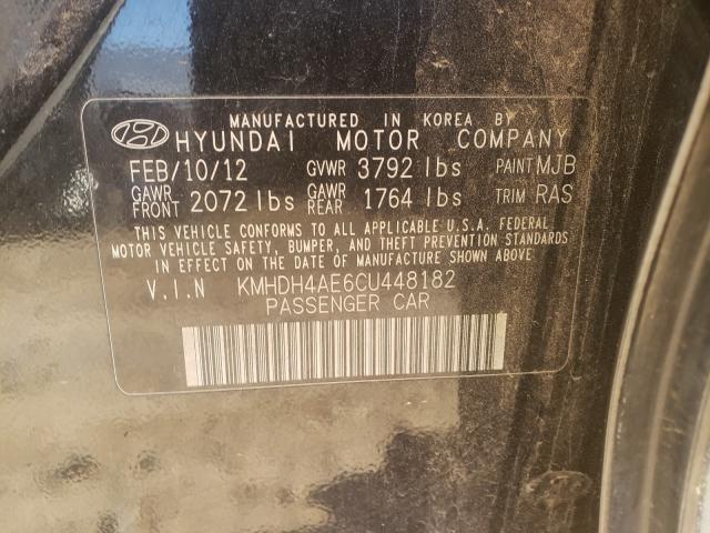 Photo 9 VIN: KMHDH4AE6CU448182 - HYUNDAI ELANTRA GL 