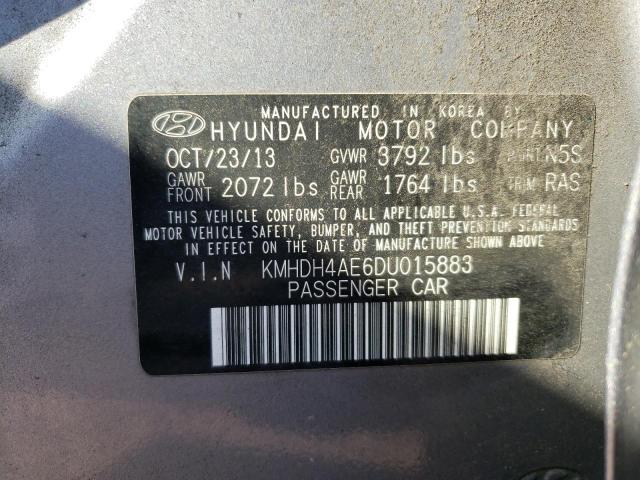 Photo 11 VIN: KMHDH4AE6DU015883 - HYUNDAI ELANTRA 