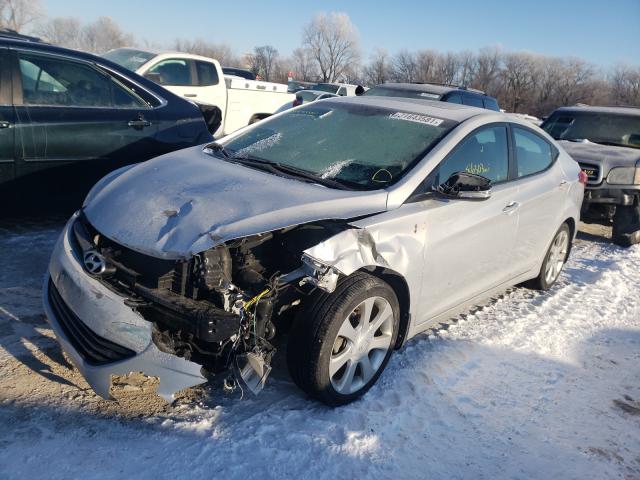 Photo 1 VIN: KMHDH4AE6DU510407 - HYUNDAI ELANTRA GL 