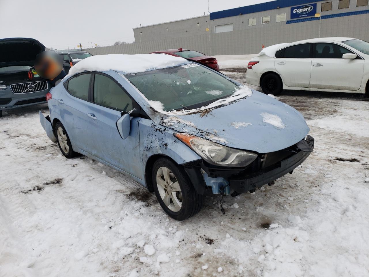 Photo 3 VIN: KMHDH4AE6DU519012 - HYUNDAI ELANTRA 