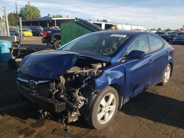 Photo 1 VIN: KMHDH4AE6DU546274 - HYUNDAI ELANTRA GL 