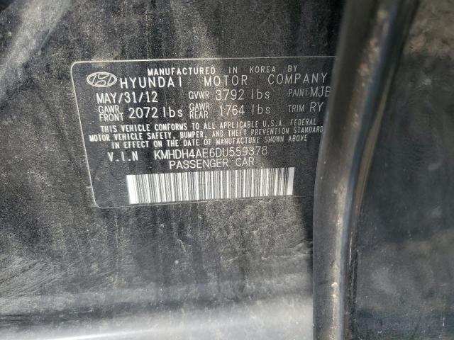 Photo 11 VIN: KMHDH4AE6DU559378 - HYUNDAI ELANTRA GL 