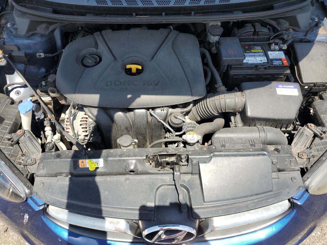 Photo 10 VIN: KMHDH4AE6DU568355 - HYUNDAI ELANTRA 