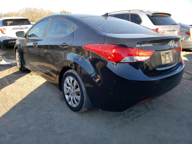 Photo 1 VIN: KMHDH4AE6DU592574 - HYUNDAI ELANTRA GL 