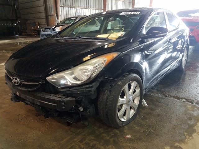 Photo 1 VIN: KMHDH4AE6DU609292 - HYUNDAI ELANTRA GL 