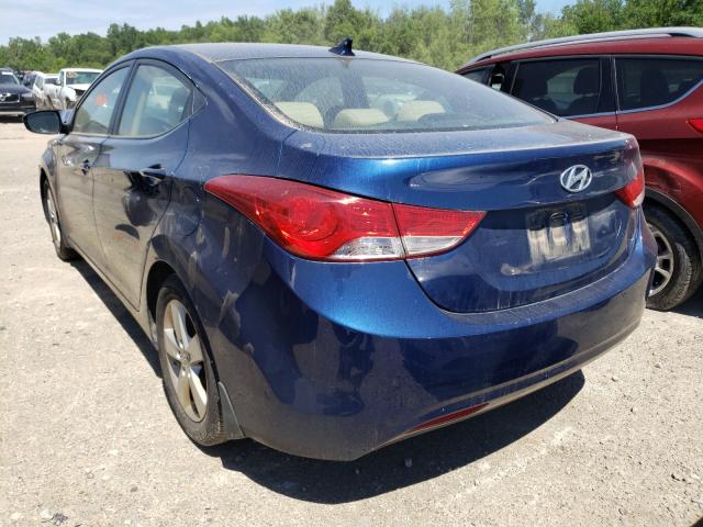 Photo 2 VIN: KMHDH4AE6DU633558 - HYUNDAI ELANTRA GL 