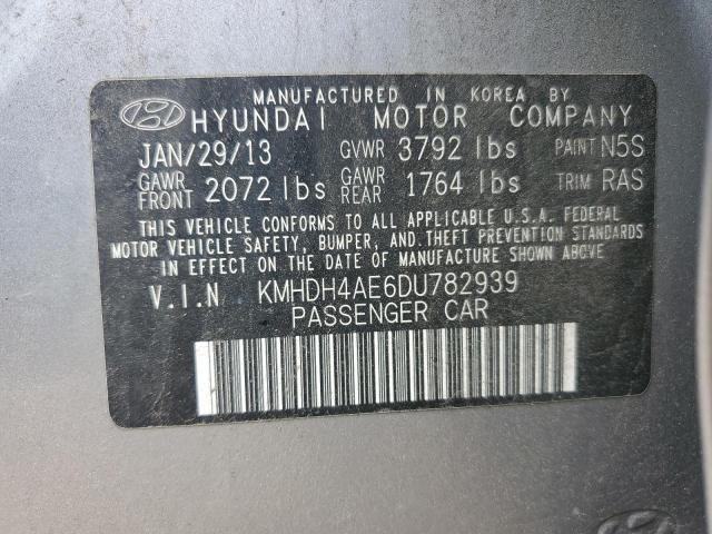 Photo 11 VIN: KMHDH4AE6DU782939 - HYUNDAI ELANTRA 