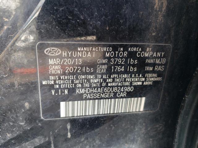 Photo 11 VIN: KMHDH4AE6DU824980 - HYUNDAI ELANTRA 