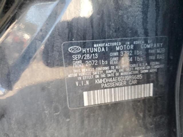 Photo 11 VIN: KMHDH4AE6DU989685 - HYUNDAI ELANTRA GL 