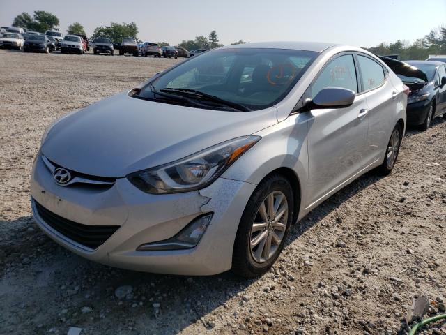 Photo 1 VIN: KMHDH4AE6EU037383 - HYUNDAI ELANTRA SE 