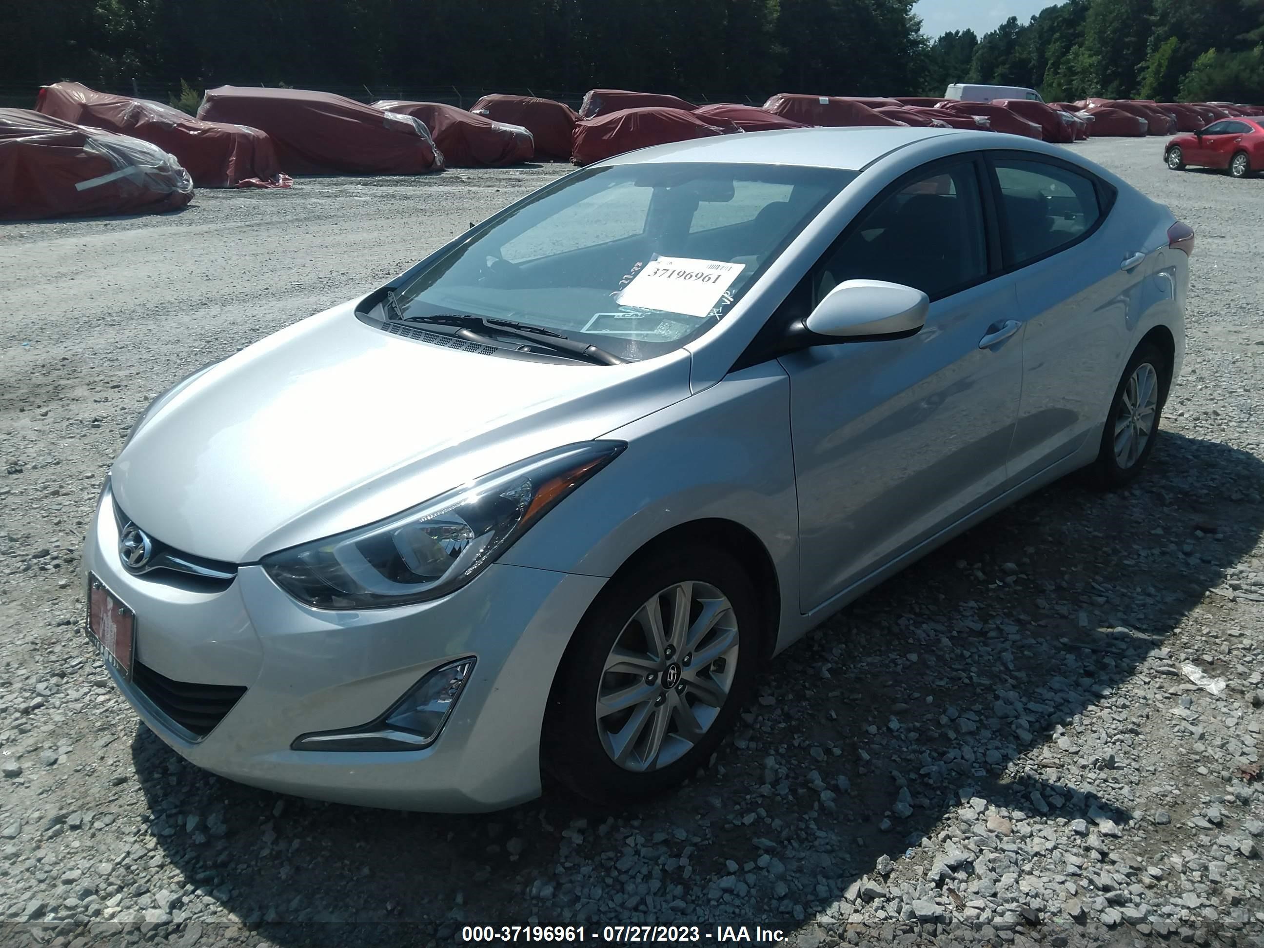 Photo 1 VIN: KMHDH4AE6EU038758 - HYUNDAI ELANTRA 