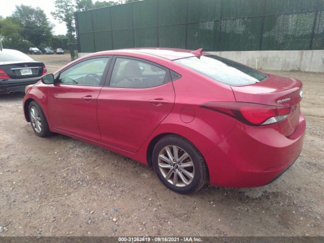 Photo 2 VIN: KMHDH4AE6EU055141 - HYUNDAI ELANTRA 