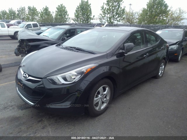 Photo 1 VIN: KMHDH4AE6EU092254 - HYUNDAI ELANTRA 