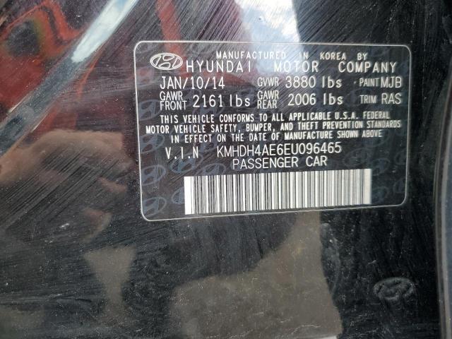 Photo 11 VIN: KMHDH4AE6EU096465 - HYUNDAI ELANTRA SE 