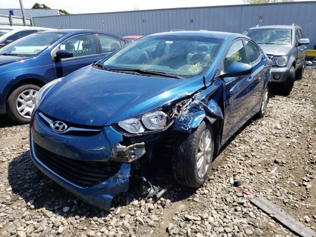 Photo 1 VIN: KMHDH4AE6EU106525 - HYUNDAI ELANTRA SE 