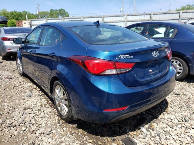 Photo 2 VIN: KMHDH4AE6EU106525 - HYUNDAI ELANTRA SE 