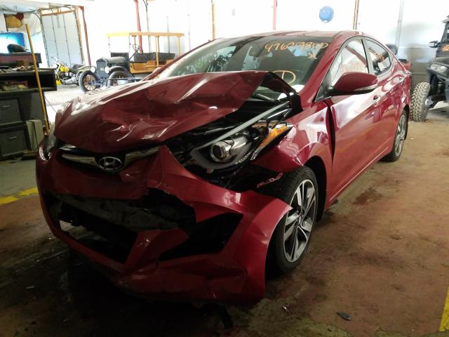 Photo 1 VIN: KMHDH4AE6EU121798 - HYUNDAI ELANTRA SE 