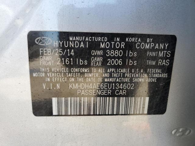 Photo 11 VIN: KMHDH4AE6EU134602 - HYUNDAI ELANTRA 