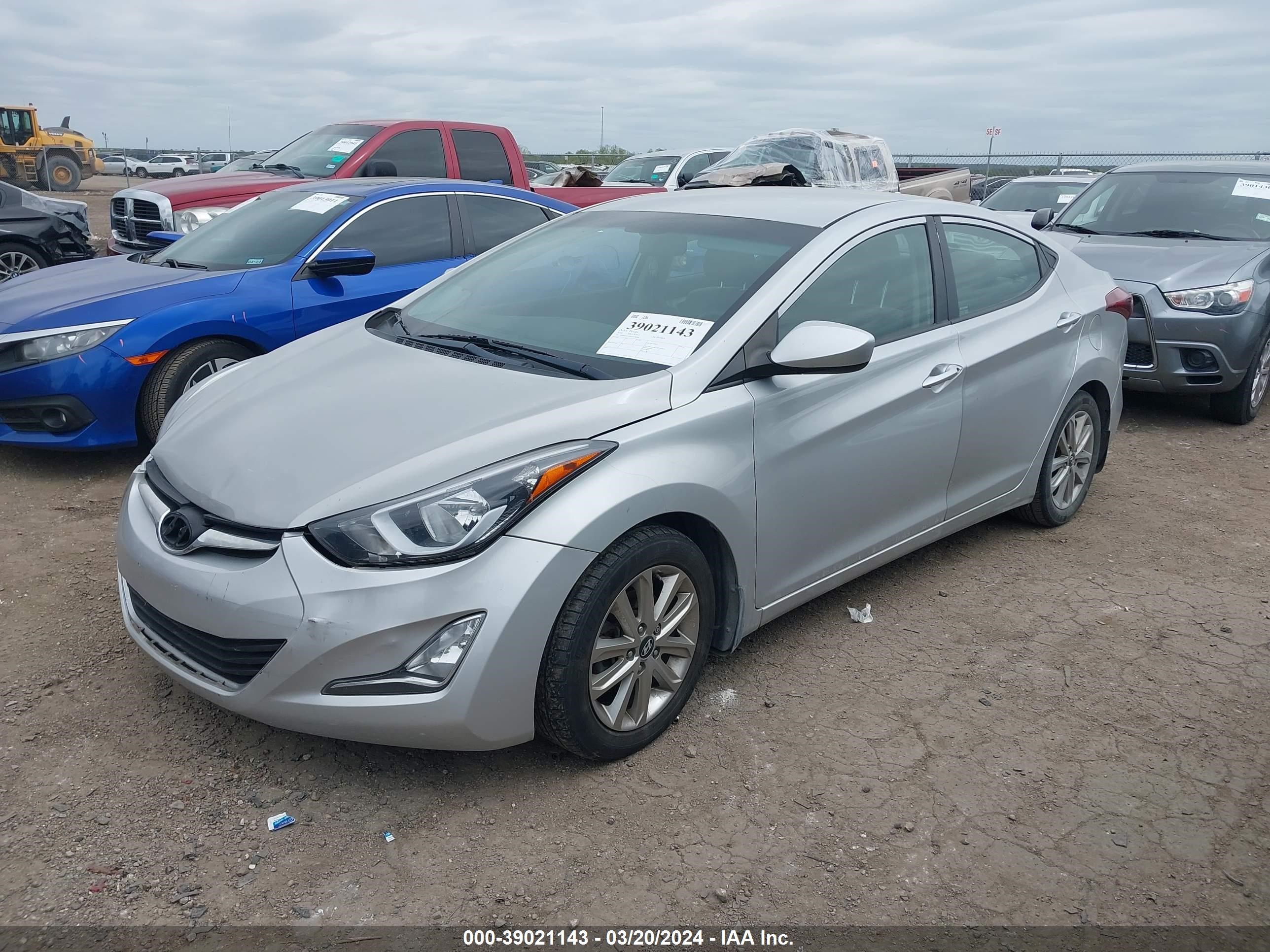 Photo 1 VIN: KMHDH4AE6EU170080 - HYUNDAI ELANTRA 