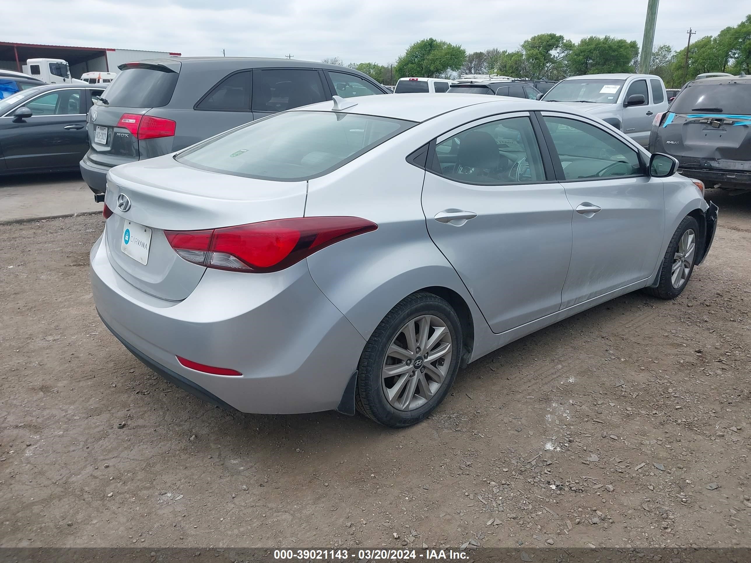 Photo 3 VIN: KMHDH4AE6EU170080 - HYUNDAI ELANTRA 