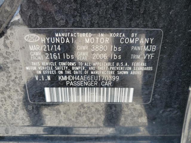 Photo 11 VIN: KMHDH4AE6EU170399 - HYUNDAI ELANTRA SE 