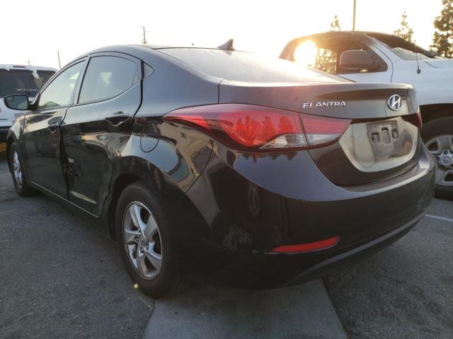 Photo 2 VIN: KMHDH4AE6FU225368 - HYUNDAI ELANTRA SE 