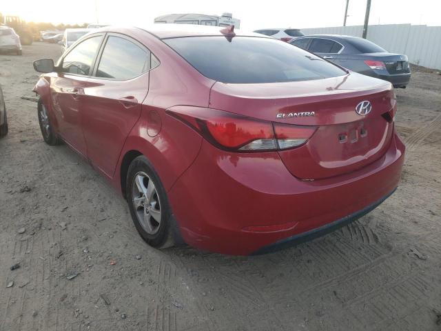 Photo 2 VIN: KMHDH4AE6FU291385 - HYUNDAI ELANTRA SE 