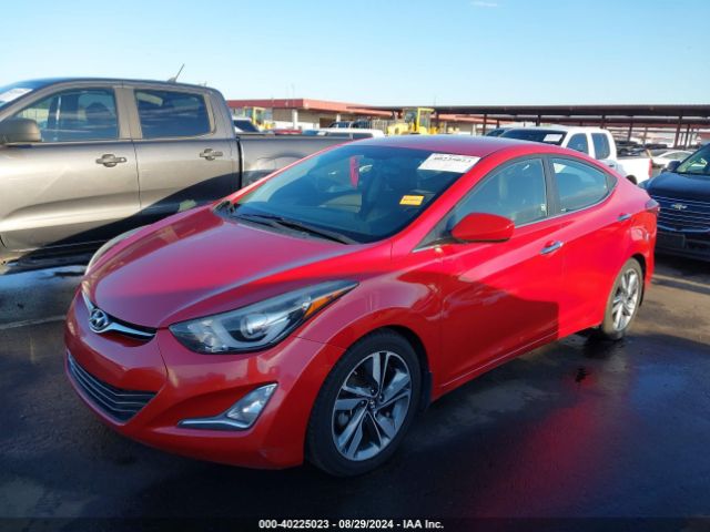 Photo 1 VIN: KMHDH4AE6FU358972 - HYUNDAI ELANTRA 