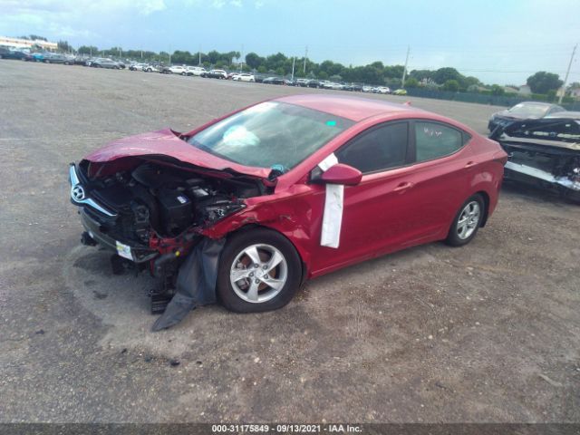 Photo 1 VIN: KMHDH4AE6FU361399 - HYUNDAI ELANTRA 